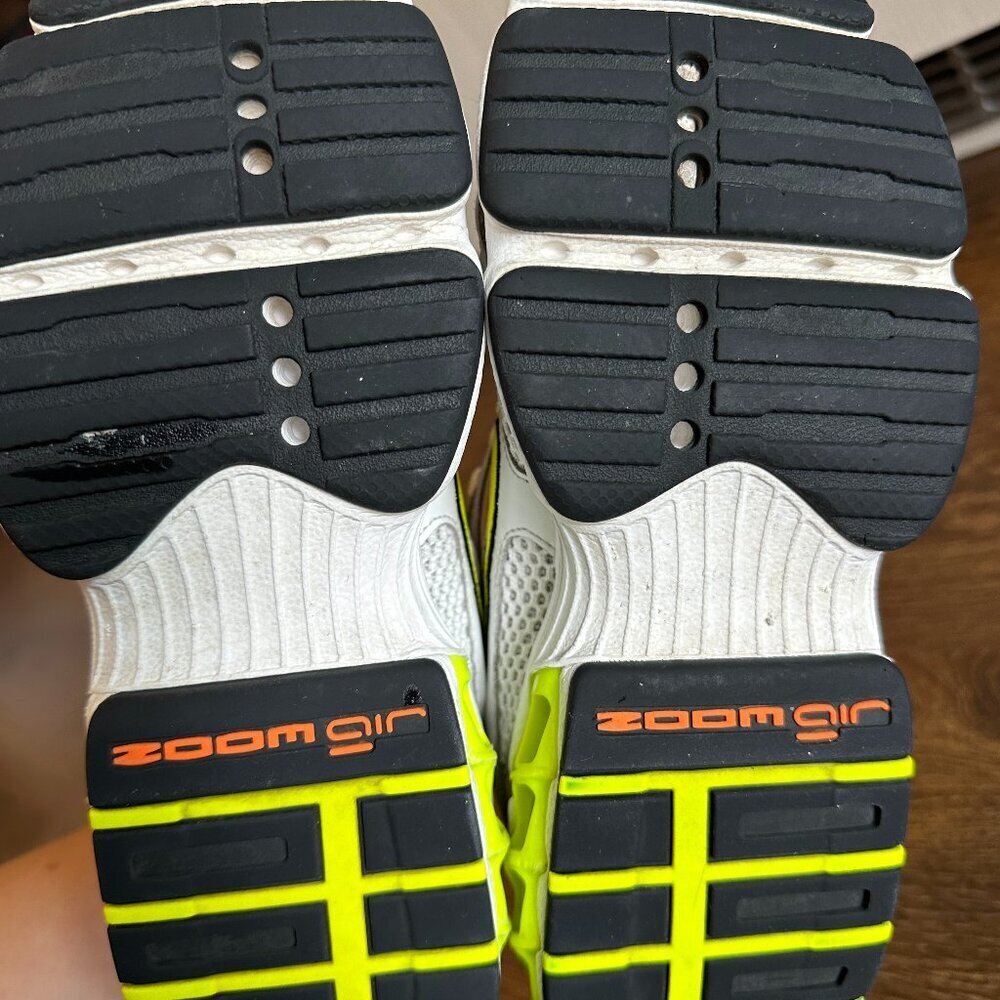 Nike Shoes Zoom Air Fire Summit White & Volt Shoes - Size 5.5 - Picture 9 of 9